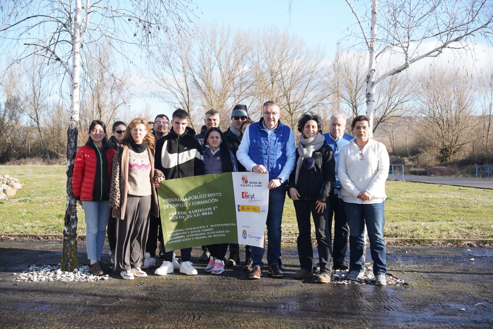 Imagen de las personas participantes en el Programa Mixto de Empleo y Formación